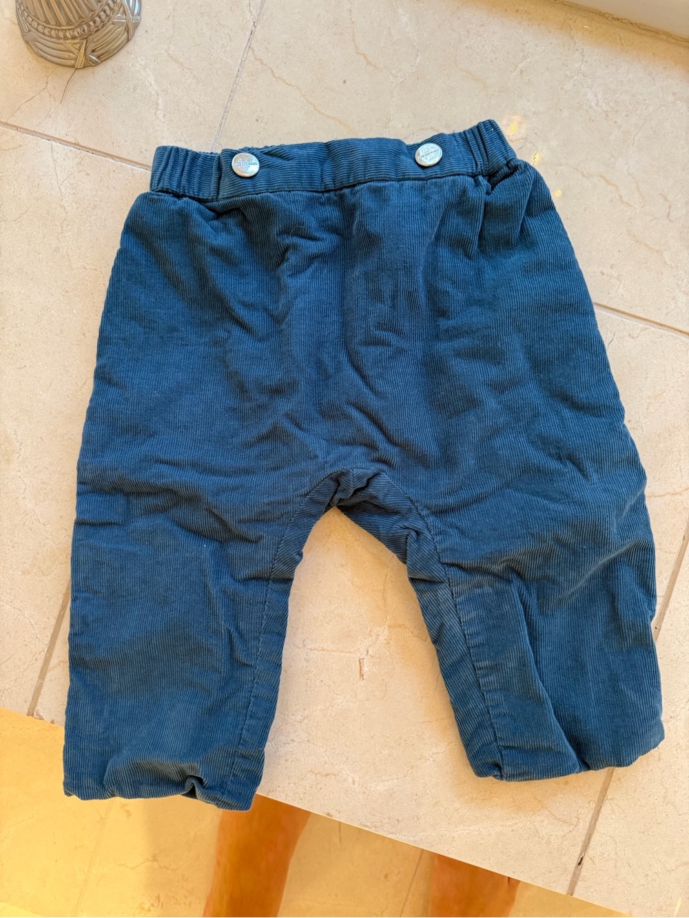 Jacadi blue corduroy pants